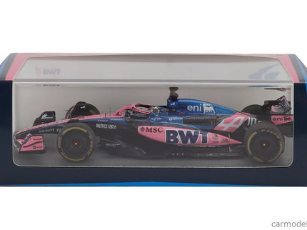 Alpine F1 A525 Team Bwt Alpine N°10 Abu Dhabi GP 2025 Pierre Gasly 1:43 Spark Model čierna modrá ružová