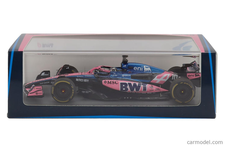 Alpine F1 A525 Team Bwt Alpine N°10 Abu Dhabi GP 2025 Pierre Gasly 1:43 Spark Model čierna modrá ružová