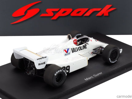 Arrows F1 A6 N°29 Holland GP 1983 Marc Surer 1:43 Spark Model biela