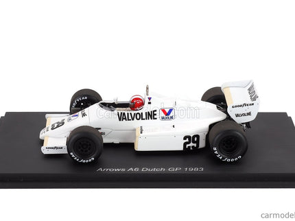Arrows F1 A6 N°29 Holland GP 1983 Marc Surer 1:43 Spark Model biela