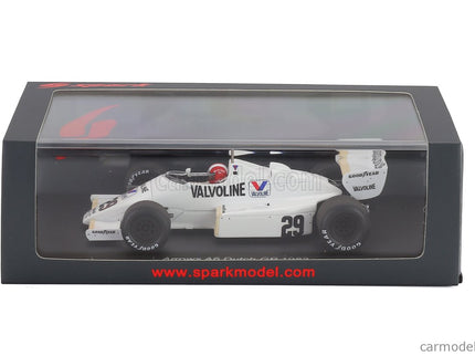 Arrows F1 A6 N°29 Holland GP 1983 Marc Surer 1:43 Spark Model biela