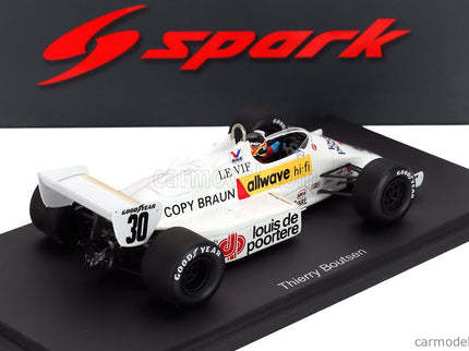 Arrows F1 A6 N°30 Holland GP 1983 Thierry Boutsen 1:43 Spark Model biela