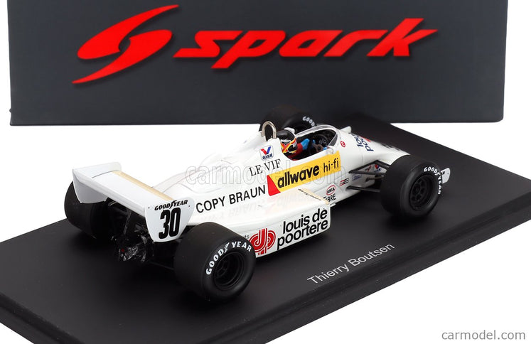 Arrows F1 A6 N°30 Holland GP 1983 Thierry Boutsen 1:43 Spark Model biela