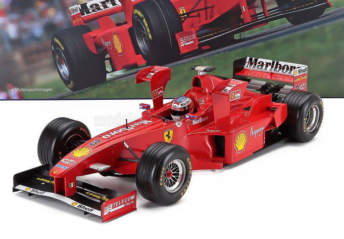 FERRARI | F1  F300 N 3 WITH TOWER WINGS 2nd IMOLA GP 1998 MICHAEL SCHUMACHER | RED