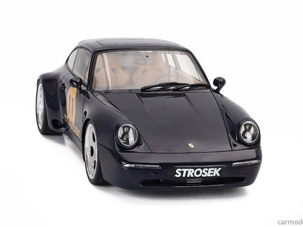 Porsche 911 964 N°11 Strosek Coupe 2024 1:18 GT Spirit modrá
