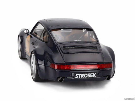 Porsche 911 964 N°11 Strosek Coupe 2024 1:18 GT Spirit modrá