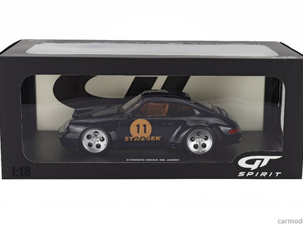 Porsche 911 964 N°11 Strosek Coupe 2024 1:18 GT Spirit modrá