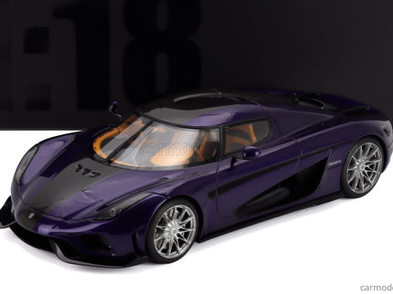 Koenigsegg Regera 2025 1:18 GT Spirit fialová