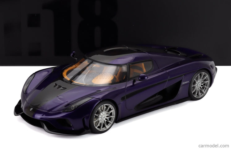 Koenigsegg Regera 2025 1:18 GT Spirit fialová