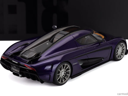 Koenigsegg Regera 2025 1:18 GT Spirit fialová