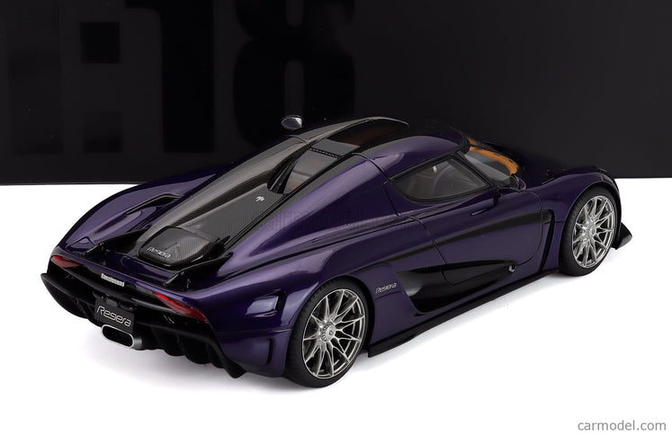 Koenigsegg Regera 2025 1:18 GT Spirit fialová
