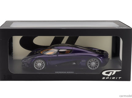 Koenigsegg Regera 2025 1:18 GT Spirit fialová