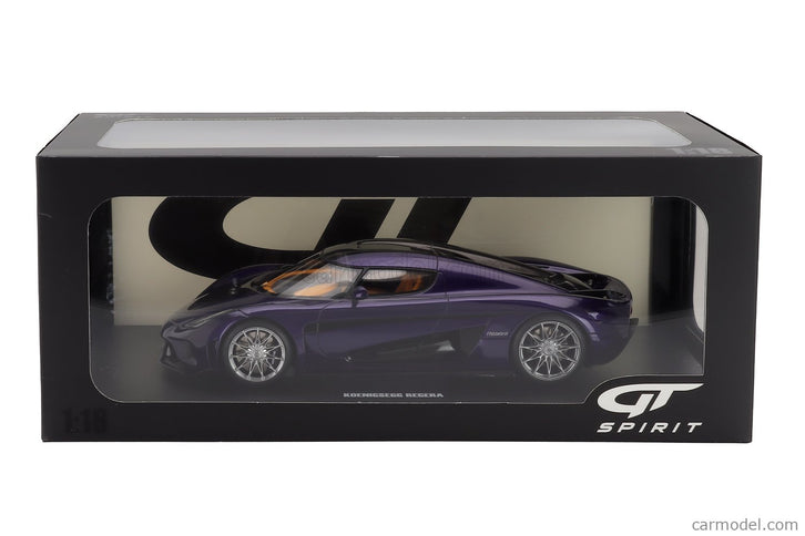Koenigsegg Regera 2025 1:18 GT Spirit fialová
