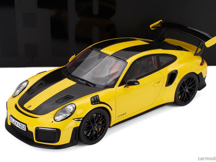 Porsche 911 991-2 GT2 RS Coupe Nurburgring Lap Record (6 Minutes 47.3 Seconds) 2017 1:18 GT Spirit žltá čierna