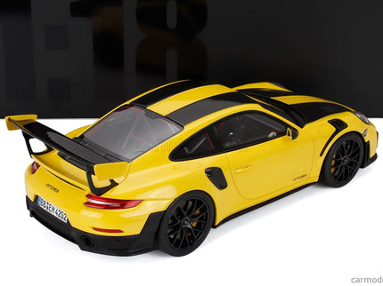 Porsche 911 991-2 GT2 RS Coupe Nurburgring Lap Record (6 Minutes 47.3 Seconds) 2017 1:18 GT Spirit žltá čierna