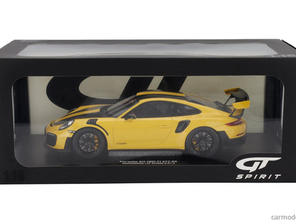 Porsche 911 991-2 GT2 RS Coupe Nurburgring Lap Record (6 Minutes 47.3 Seconds) 2017 1:18 GT Spirit žltá čierna