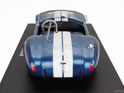 Ford Shelby Cobra 427 S/C Spider Open 1967 1:8 GT Spirit modrá biela