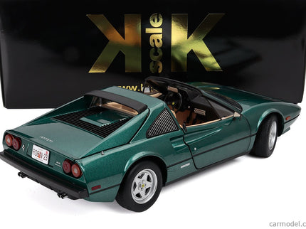Ferrari 308 GTS Quattrovalvole USA Version 1982 1:12 KK Scale zelená metalická