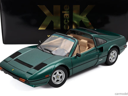 Ferrari 308 GTS Quattrovalvole USA Version 1982 1:12 KK Scale zelená metalická