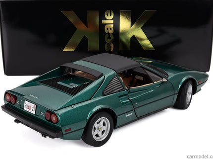 Ferrari 308 GTS Quattrovalvole USA Version 1982 1:12 KK Scale zelená metalická