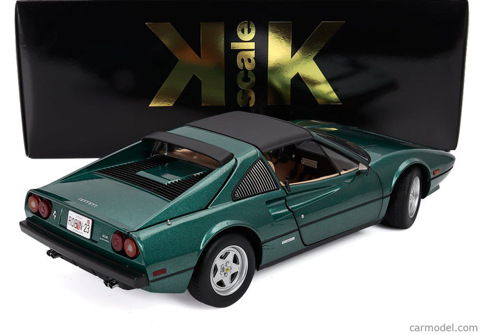 Ferrari 308 GTS Quattrovalvole USA Version 1982 1:12 KK Scale zelená metalická
