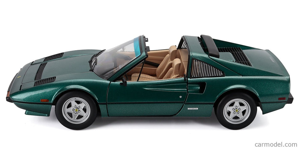 Ferrari 308 GTS Quattrovalvole USA Version 1982 1:12 KK Scale zelená metalická