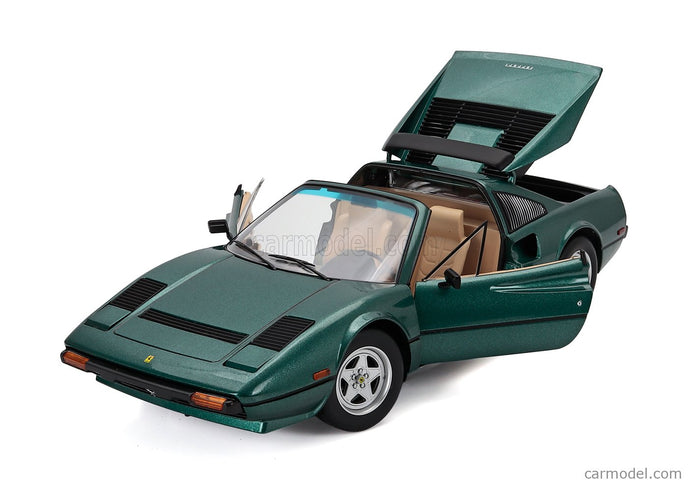 Ferrari 308 GTS Quattrovalvole USA Version 1982 1:12 KK Scale zelená metalická