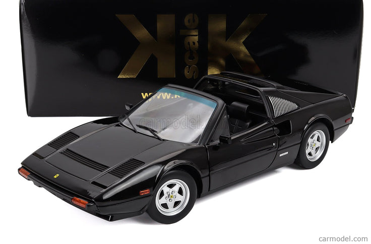 Ferrari 308 GTS Quattrovalvole USA Version 1982 1:12 KK Scale čierna