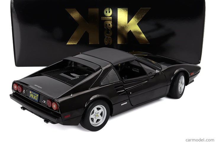 Ferrari 308 GTS Quattrovalvole USA Version 1982 1:12 KK Scale čierna