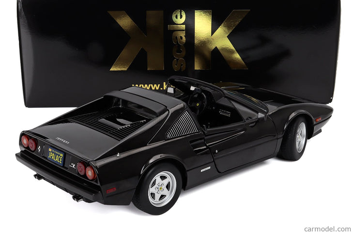 Ferrari 308 GTS Quattrovalvole USA Version 1982 1:12 KK Scale čierna