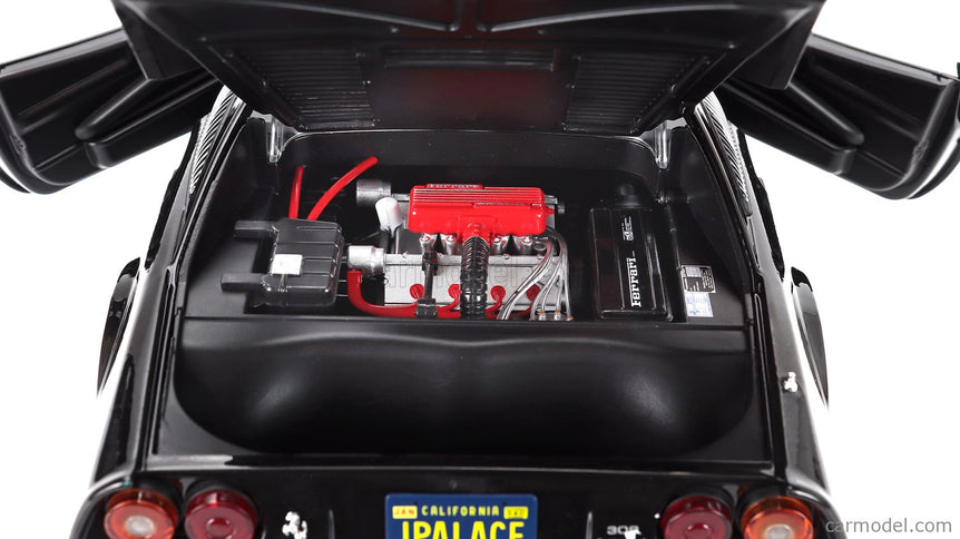 Ferrari 308 GTS Quattrovalvole USA Version 1982 1:12 KK Scale čierna