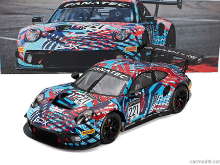 Porsche 911 991-2 GT3 R Team Gpx Martini Racing N°221 Test Days 24h Spa 2022 Richard Lietz - Michael Christensen - Kevin Estre 1:18 IXO Models rôzne farby