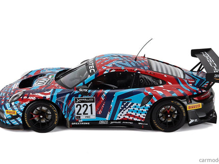 Porsche 911 991-2 GT3 R Team Gpx Martini Racing N°221 Test Days 24h Spa 2022 Richard Lietz - Michael Christensen - Kevin Estre 1:18 IXO Models rôzne farby