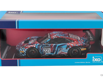 Porsche 911 991-2 GT3 R Team Gpx Martini Racing N°221 Test Days 24h Spa 2022 Richard Lietz - Michael Christensen - Kevin Estre 1:18 IXO Models rôzne farby