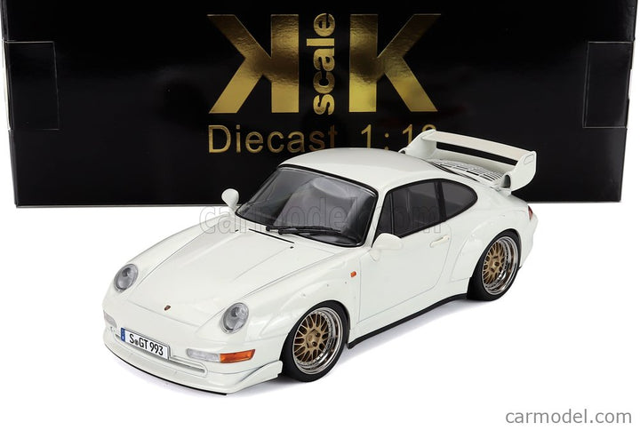 Porsche 911 993 GT2 Coupe 1996 - Cerchi Bbs - Bbs Disky 1:18 KK Scale biela
