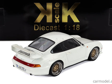 Porsche 911 993 GT2 Coupe 1996 - Cerchi Bbs - Bbs Disky 1:18 KK Scale biela
