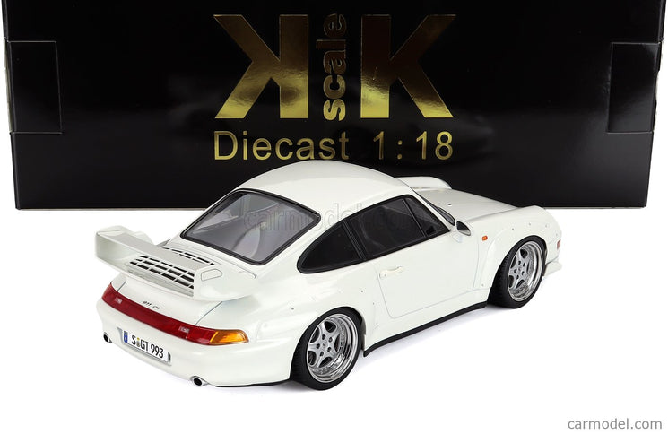 Porsche 911 993 GT2 Coupe 1996 - Cerchi Speedline - Speedline Disky 1:18 KK Scale biela
