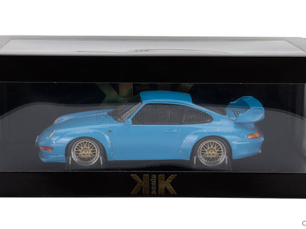 Porsche 911 993 GT2 Coupe 1996 - Cerchi Bbs - Bbs Disky 1:18 KK Scale svetlomodrá