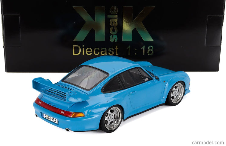 Porsche 911 993 GT2 Coupe 1996 - Cerchi Speedline - Speedline Disky 1:18 KK Scale svetlomodrá
