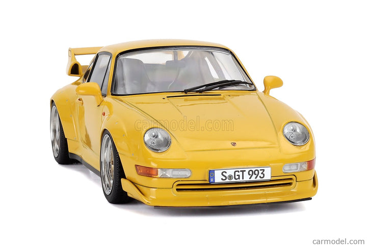 Porsche 911 993 GT2 Coupe 1996 - Cerchi Bbs - Bbs Disky 1:18 KK Scale žltá