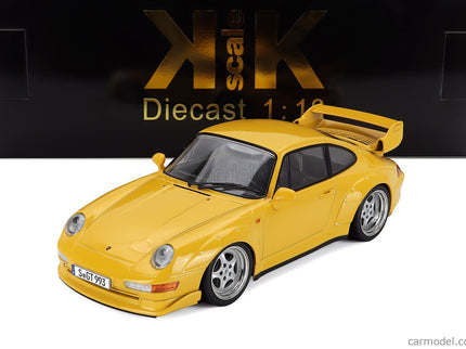 Porsche 911 993 GT2 Coupe 1996 - Cerchi Speedline - Speedline Disky 1:18 KK Scale žltá