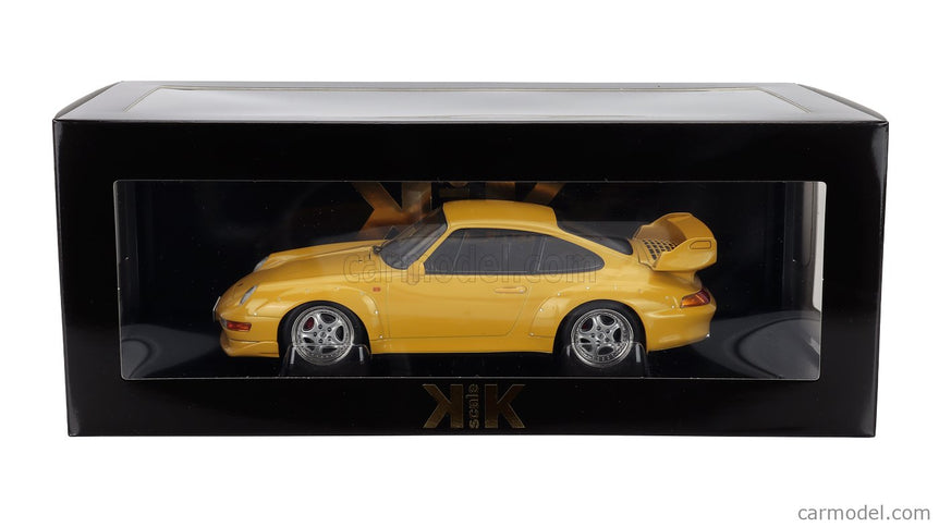 Porsche 911 993 GT2 Coupe 1996 - Cerchi Speedline - Speedline Disky 1:18 KK Scale žltá