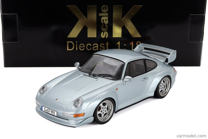 Porsche 911 993 GT2 Coupe 1996 - Cerchi Speedline - Speedline Disky 1:18 KK Scale strieborná