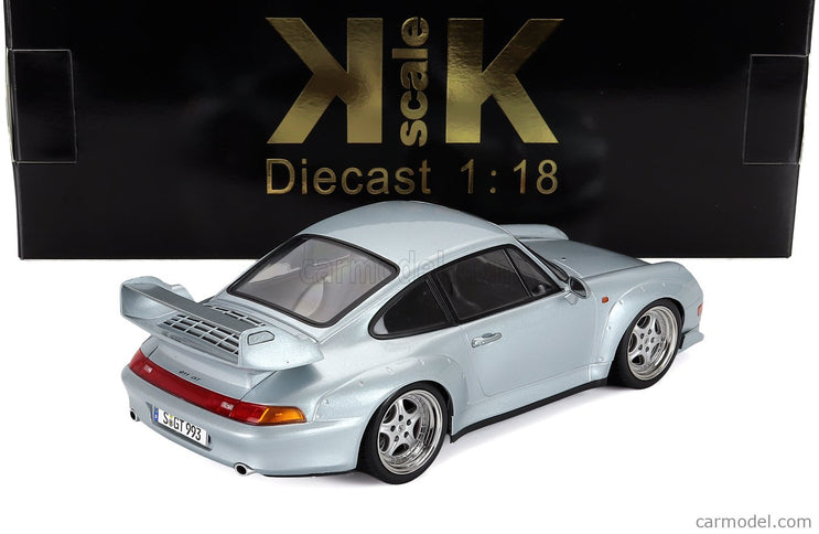Porsche 911 993 GT2 Coupe 1996 - Cerchi Speedline - Speedline Disky 1:18 KK Scale strieborná