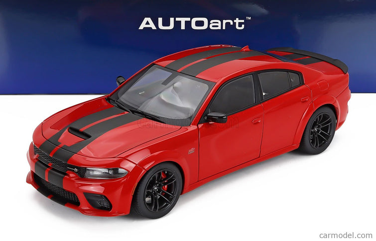 Dodge Charger Scat Pack Widebody Coupe 2023 1:18 AUTOart Tor červená