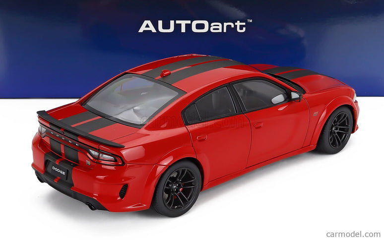Dodge Charger Scat Pack Widebody Coupe 2023 1:18 AUTOart Tor červená