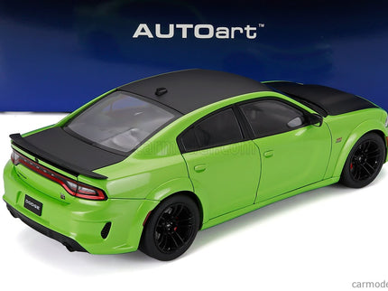 Dodge Charger Scat Pack Widebody Coupe 2023 1:18 AUTOart Sub Lime