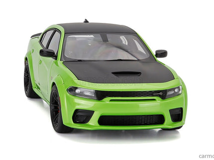 Dodge Charger Scat Pack Widebody Coupe 2023 1:18 AUTOart Sub Lime