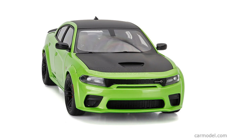 Dodge Charger Scat Pack Widebody Coupe 2023 1:18 AUTOart Sub Lime