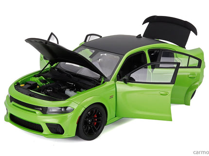 Dodge Charger Scat Pack Widebody Coupe 2023 1:18 AUTOart Sub Lime